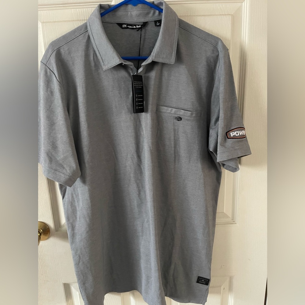 Travis Mathew pocket polo shirt men’s size large
